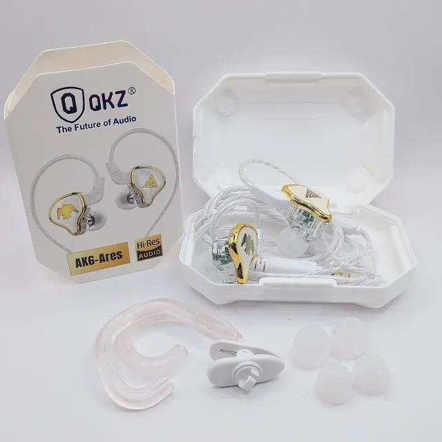 Fone de Ouvido In-ear QKZ AK6 ARES Profissional + Case