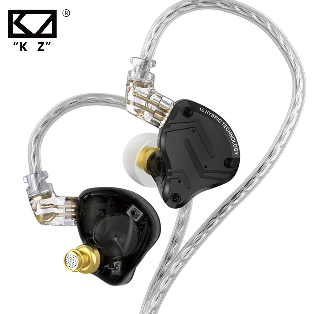 Fone In-Ear Zs10 Pro X 10 Drivers Profissional