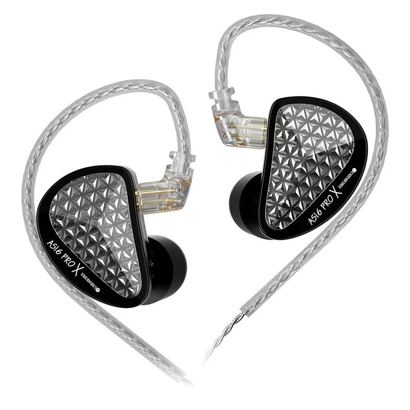 Fone de Ouvido In-ear AS16 PRO X 16 Drivers