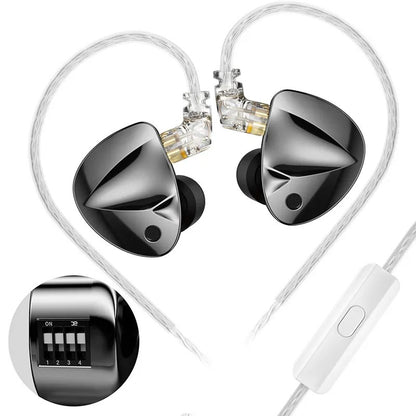 Fone de Ouvido In-ear KZ D-FI Profissional