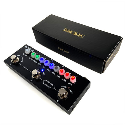 Pedal De Efeitos Cuvave Baby Recarregável Multi Efeitos Guitarra Eétrica/Baixo/Guitarra Acústica M-Vave