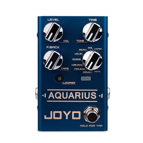 Pedal de Guitarra JOYO R-07 AQUARIUS Delay + Looper