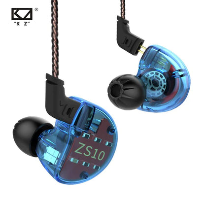 Fone de Ouvido In-Ear 10 Drivers KZ ZS10