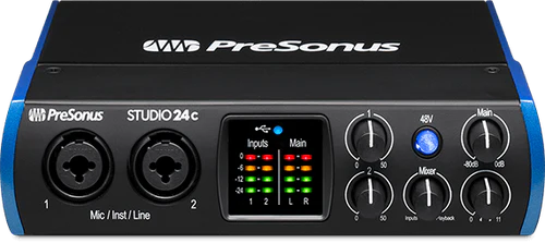 Interface de Áudio PreSonus Studio 24C