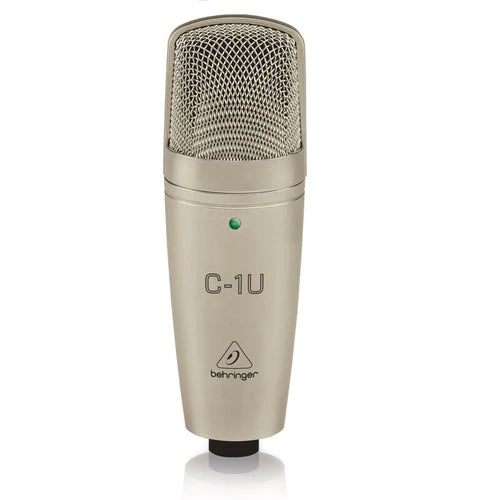 Microfone Condensador de Estúdio Behringer C-1U USB