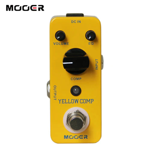 Pedal de Guitarra Mooer Yellow Comp Mini Compressor