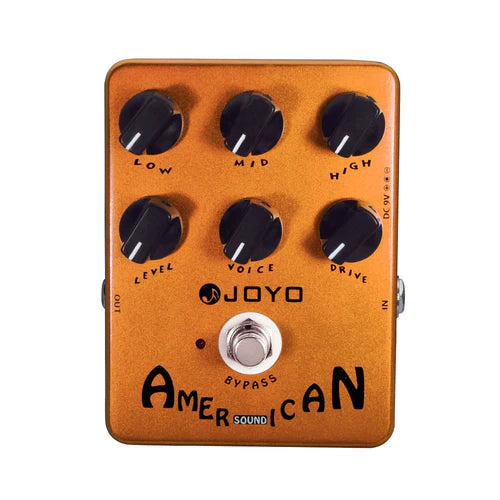 Pedal de Guitarra JOYO JF-14 American Sound Overdrive Simulador de AMP