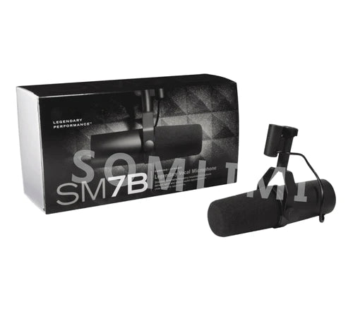 Microfone Profissional Cardioide Dinâmico SM7B