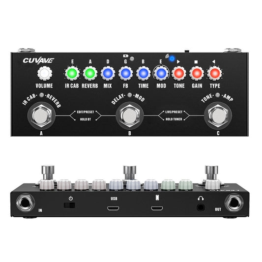 Mini Pedaleira CUVAVE CUBE BABY Com Impulse Response